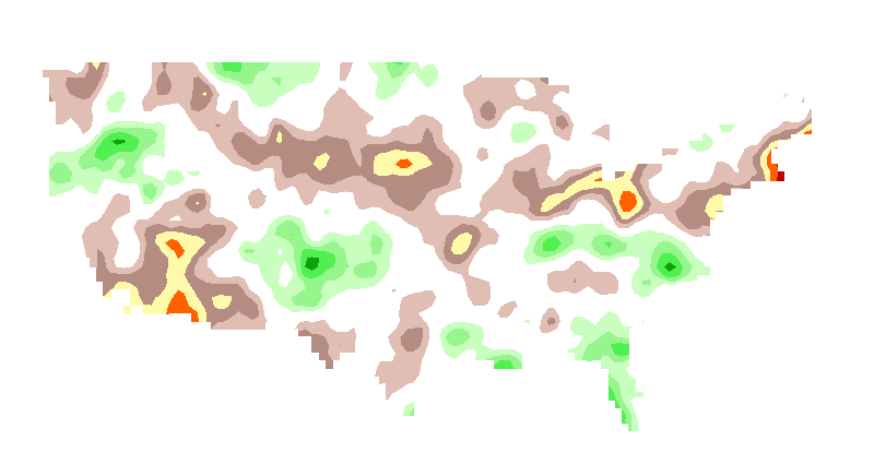 SPI 12 month CFSv2 Standardized Precipitation Index Outlook Lead 3