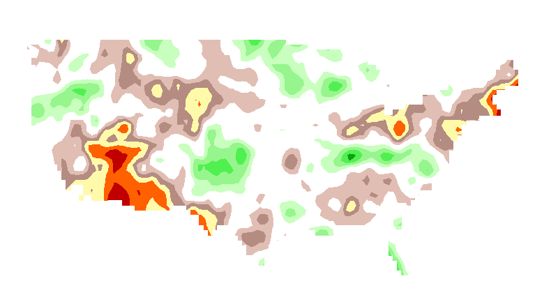 SPI 12 month NCAR Standardized Precipitation Index Outlook Lead 2