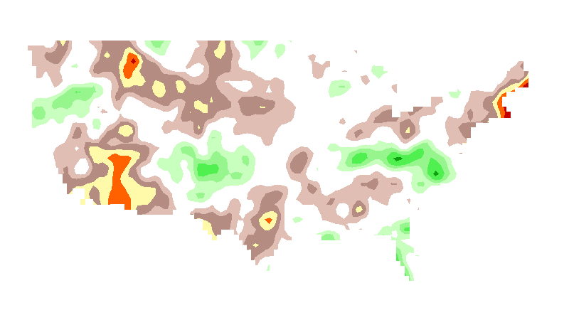 SPI 12 month NCAR Standardized Precipitation Index Outlook Lead 3