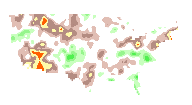 SPI 12 month Ensemble Standardized Precipitation Index Outlook Lead 3