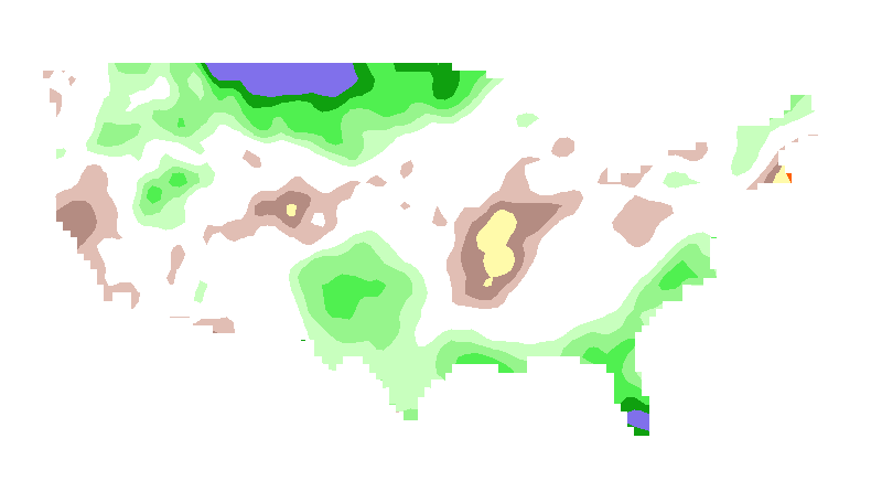 SPI 3 month CFSv2 Standardized Precipitation Index Outlook Lead 2