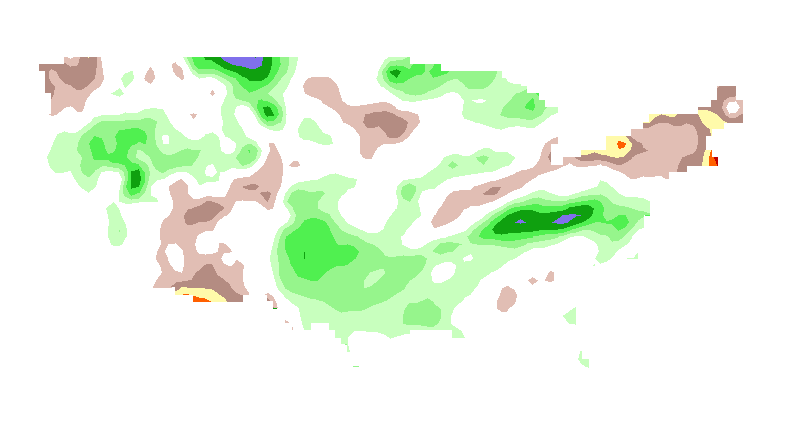 SPI 3 month NCAR Standardized Precipitation Index Outlook Lead 1