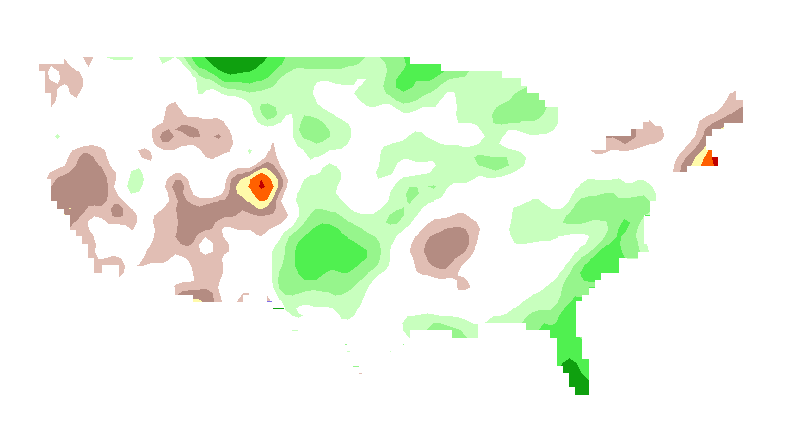 SPI 3 month NCAR Standardized Precipitation Index Outlook Lead 2