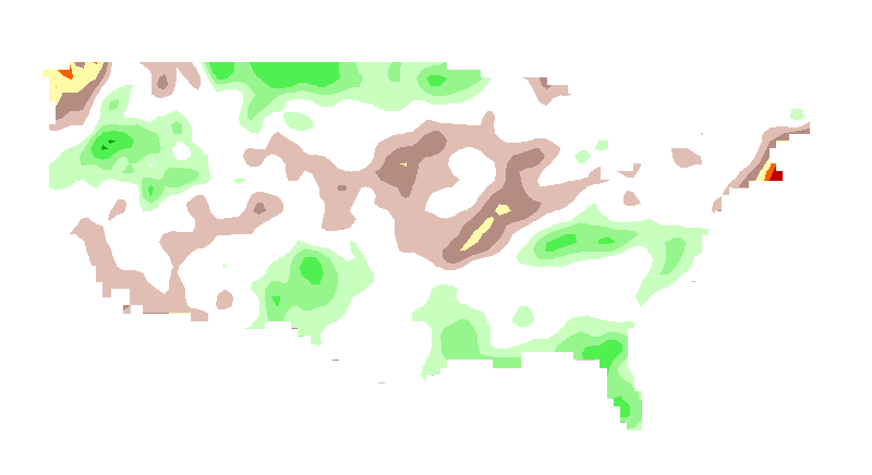 SPI 6 month CFSv2 Standardized Precipitation Index Outlook Lead 3