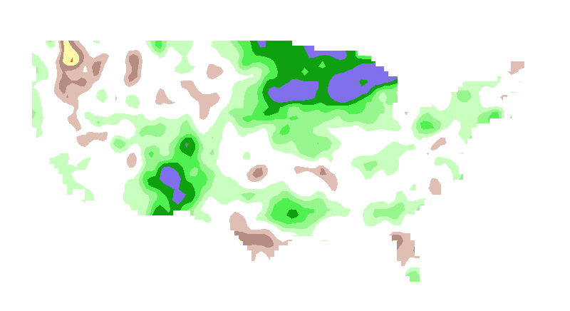 SPI 6 month CanCM4i Standardized Precipitation Index Outlook Lead 1