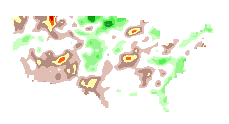 SPI 6 month NASA Standardized Precipitation Index Outlook Lead 3