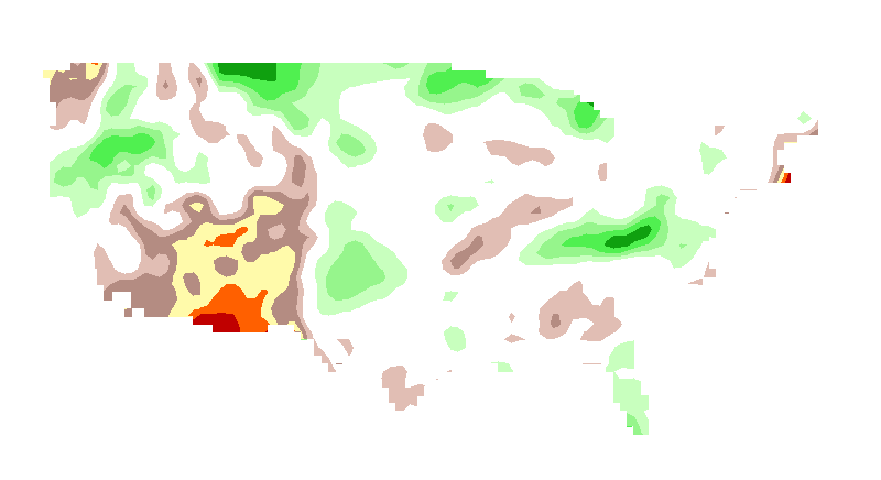 SPI 6 month NCAR Standardized Precipitation Index Outlook Lead 2