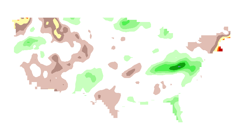 SPI 6 month NCAR Standardized Precipitation Index Outlook Lead 3