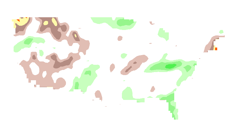 SPI 6 month Ensemble Standardized Precipitation Index Outlook Lead 3