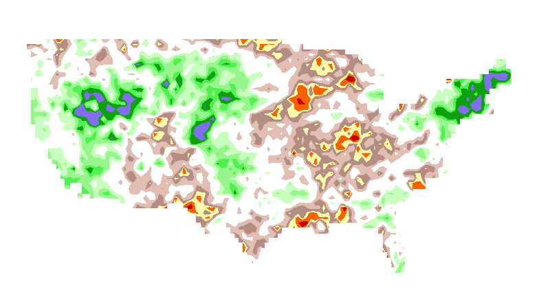 12 month Standardized Precipitation Index