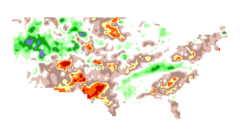 3 month Standardized Precipitation Index