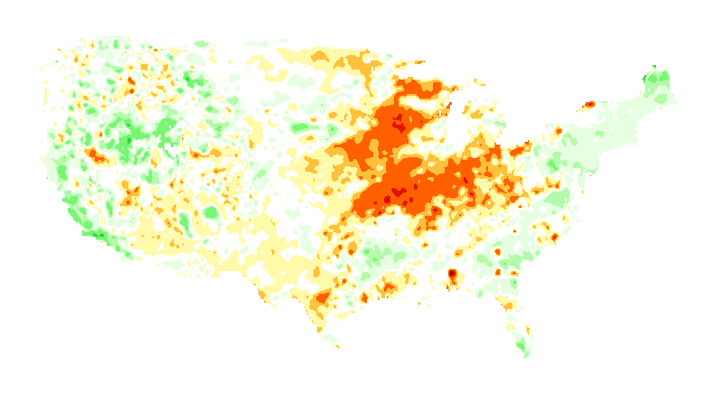 MOSAIC Soil Moisture Profile Anomaly 40 to 100 centimeters