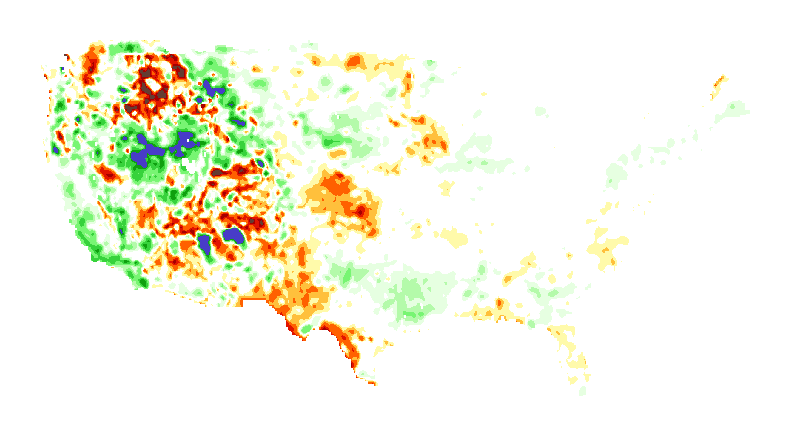 Total Soil Moisture Anomaly VIC