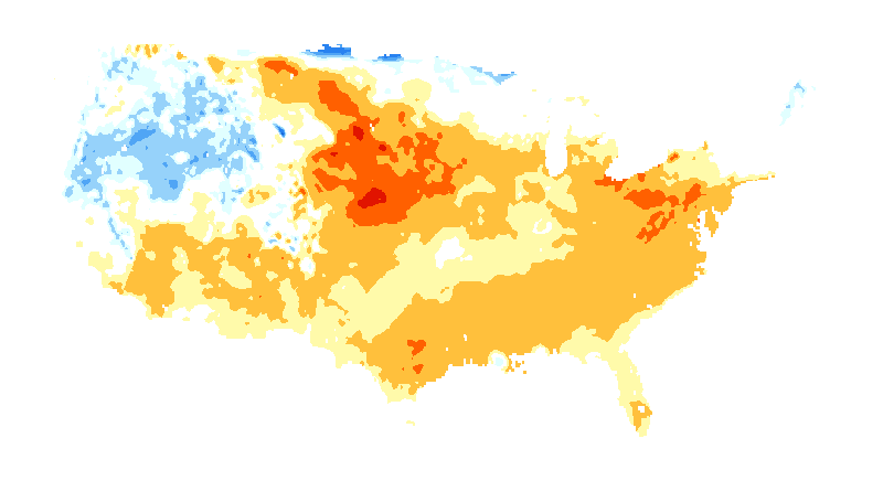 NOAH Soil Temperature 10 to 40 centimeters