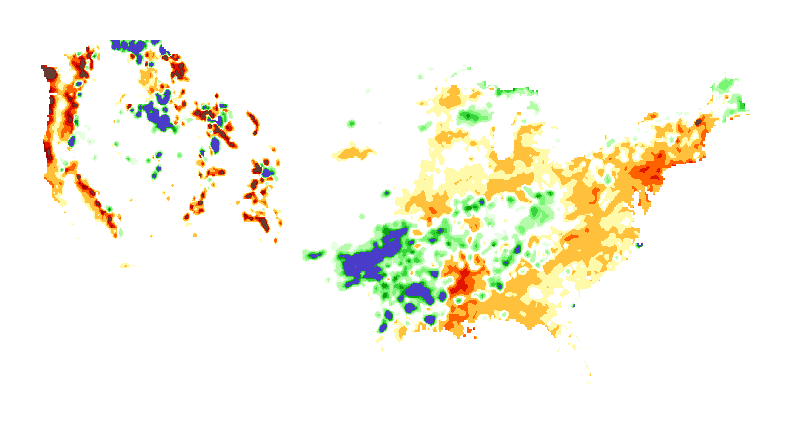 Runoff Anomaly Mosaic