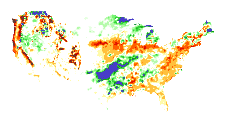 Runoff Anomaly NOAH