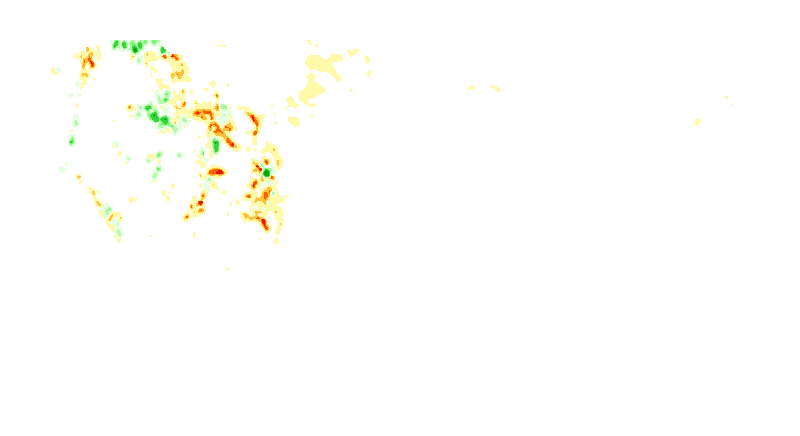 Snowcover Equivalent Anomaly Mosaic