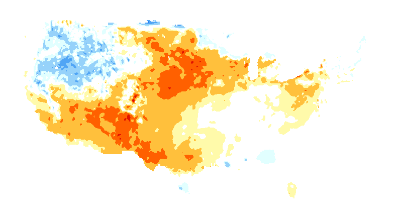 NOAH Soil Temperature 10 to 40 centimeters