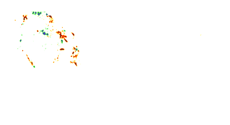 Snow Water Equivalent Anomaly Mosaic