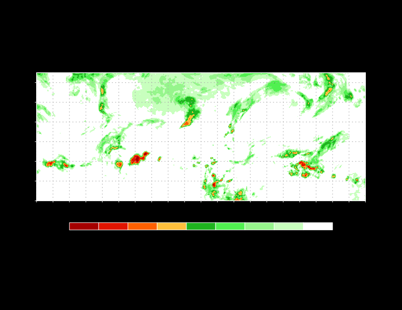 Animation of 3-Hourly Infrared Temperatures for 4 Days