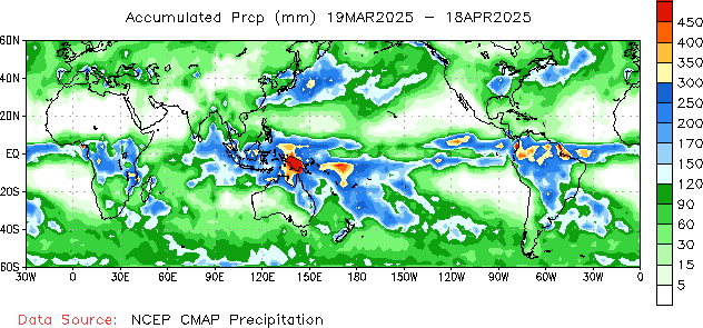 Precipitation Total 30-Day