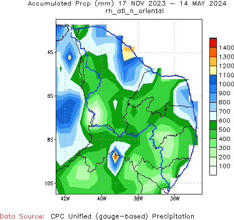 180-Day Total Precipitation (mm)
