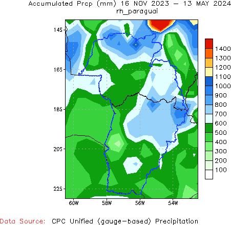 180-Day Total Precipitation (mm)