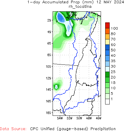 1-Day Total Precipitation (mm)