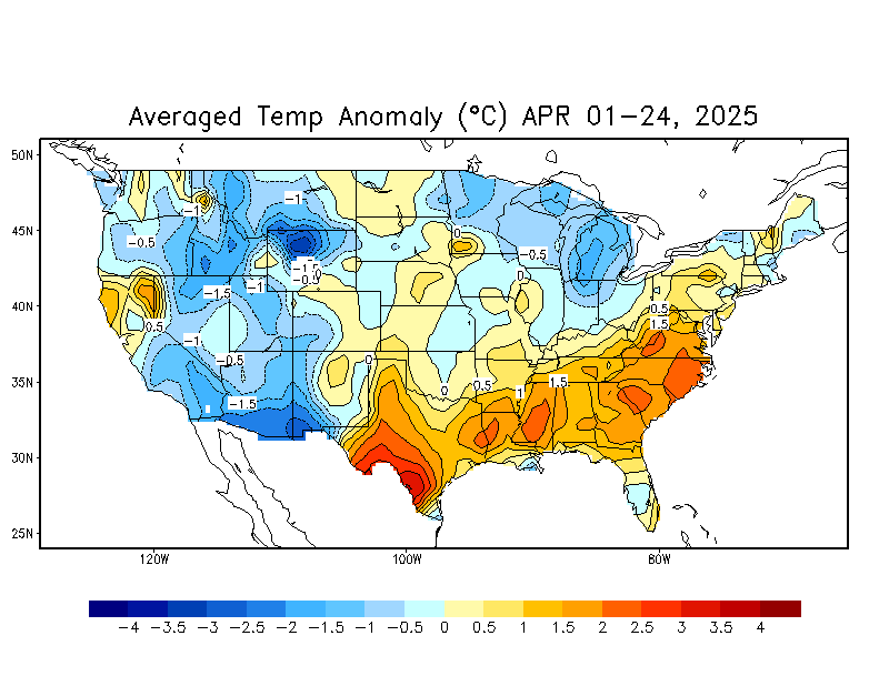 Daily Anomaly Temperature (C)