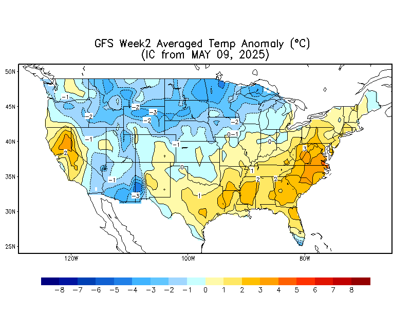 Week 2 Soil Moisture Anomaly