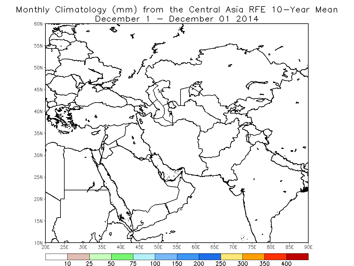 Month To Date Climatology