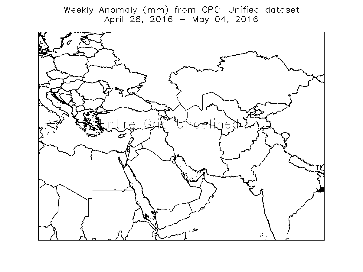 Weekly Anomaly