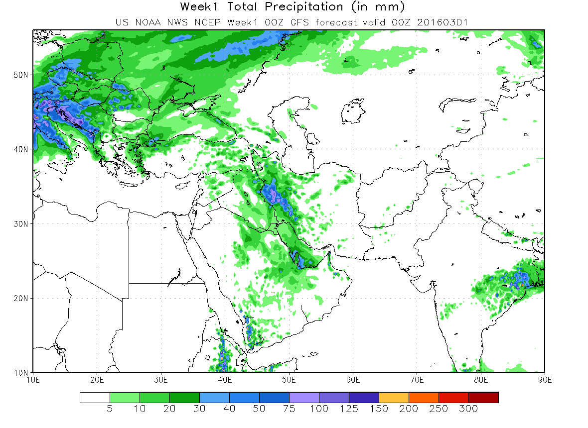 Week1 Total Precip