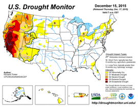 United States Weekly Drought Monitor