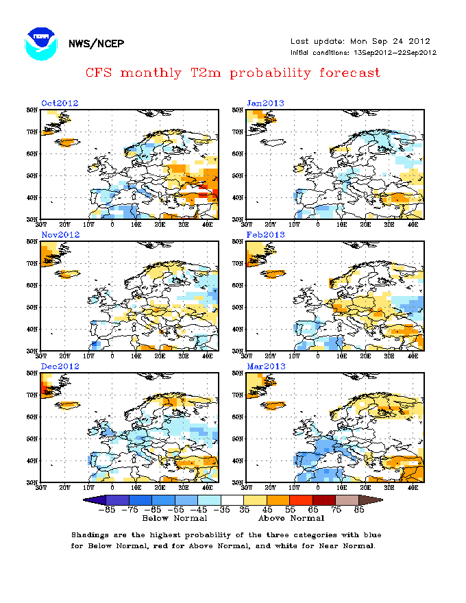 NOAA Long Term Forecast