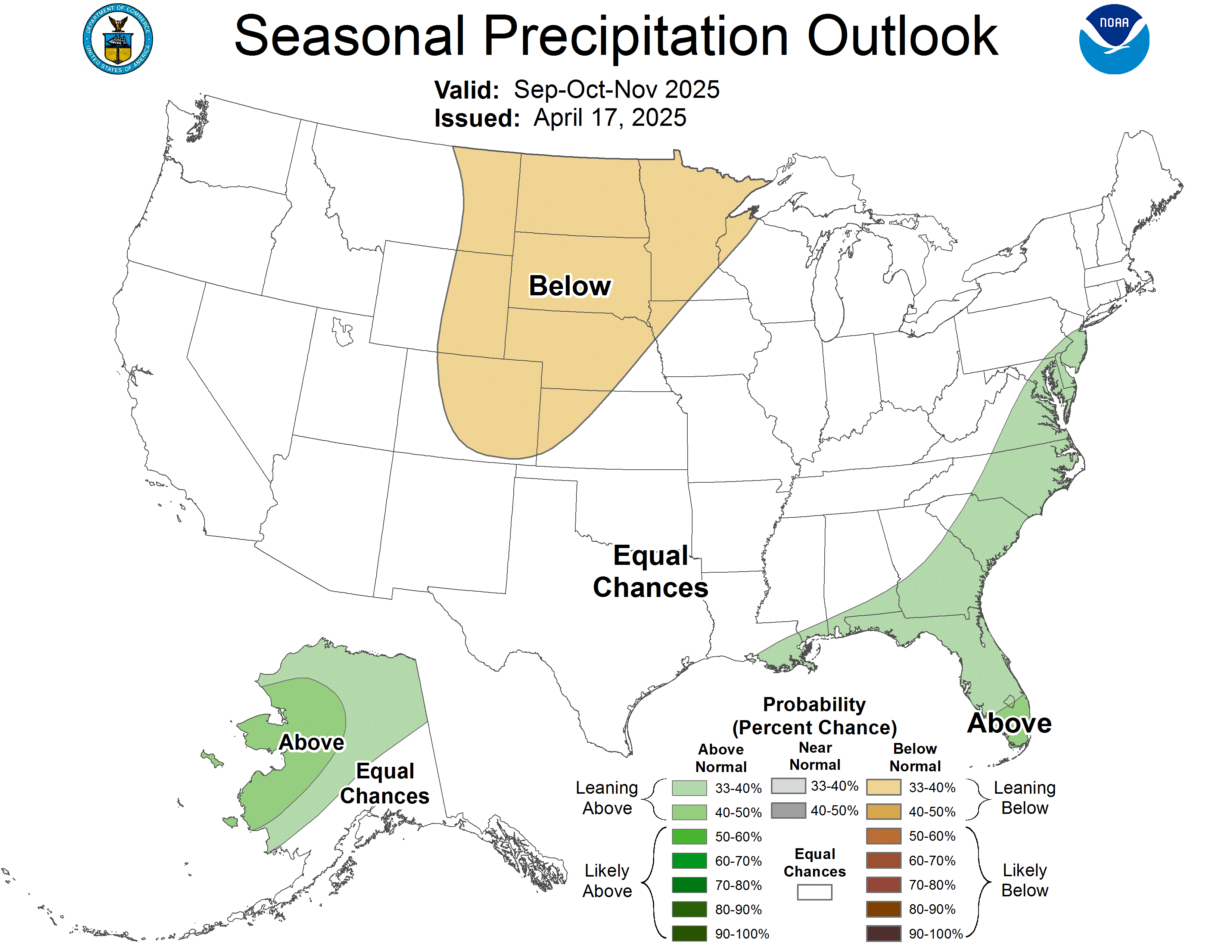 Mid-range NOAA Precipitation Forecast