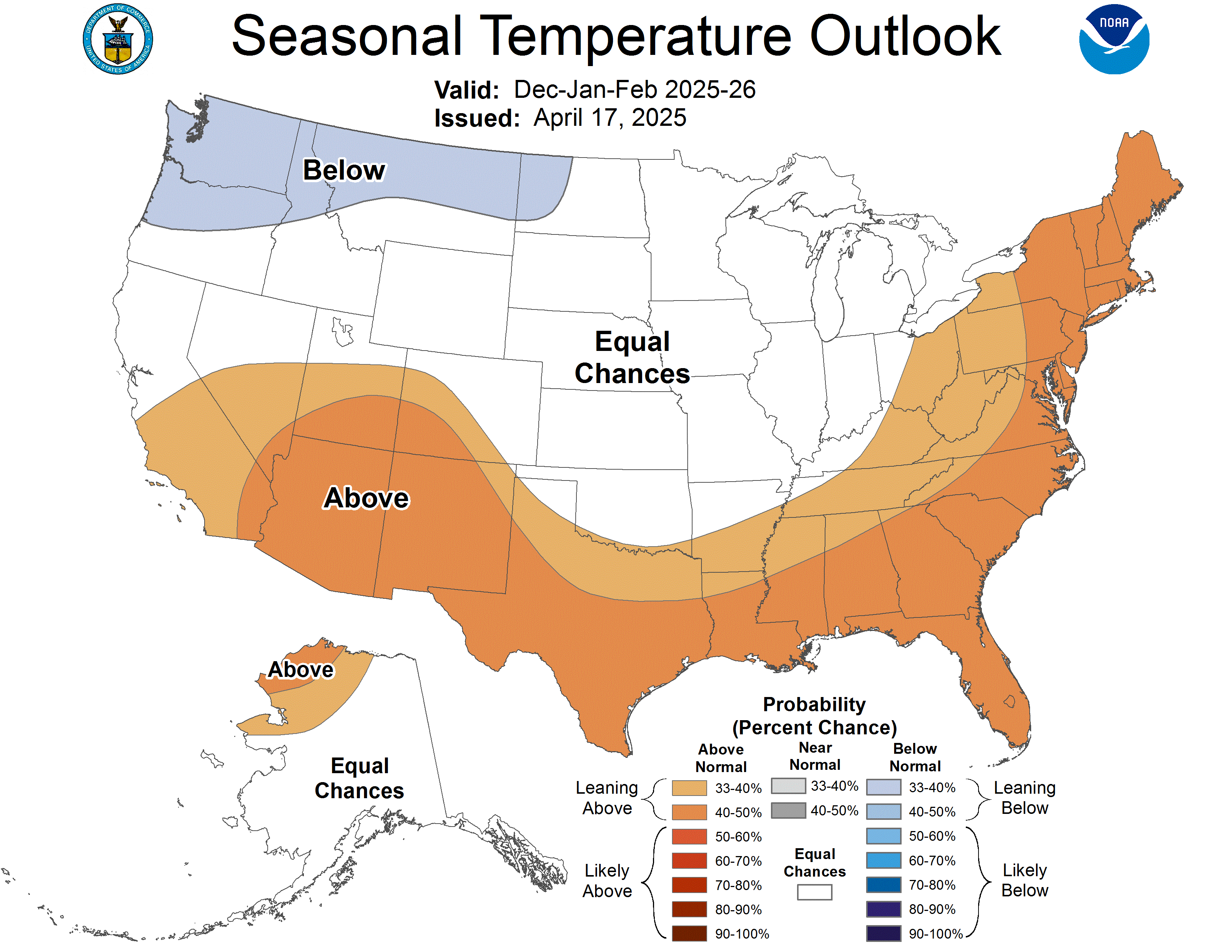 MAM 2016 NOAA Temperature Outlook Issued on July 16, 2015