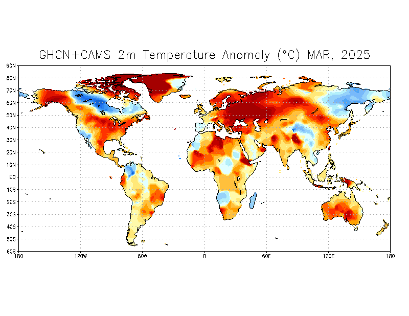 Global Temperature Anomalies