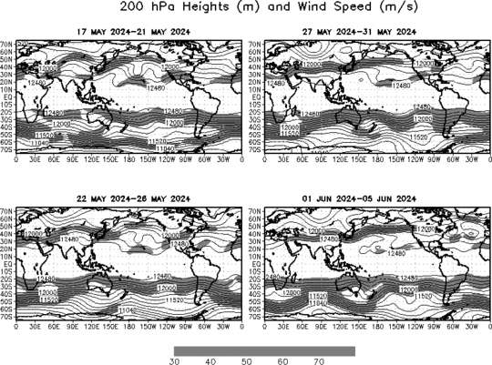 Pentad Global 200 wind map