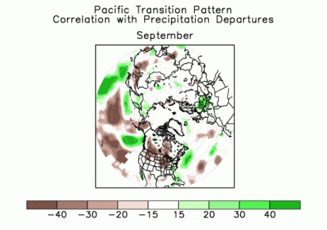 PT Associated Precipitation Patterns