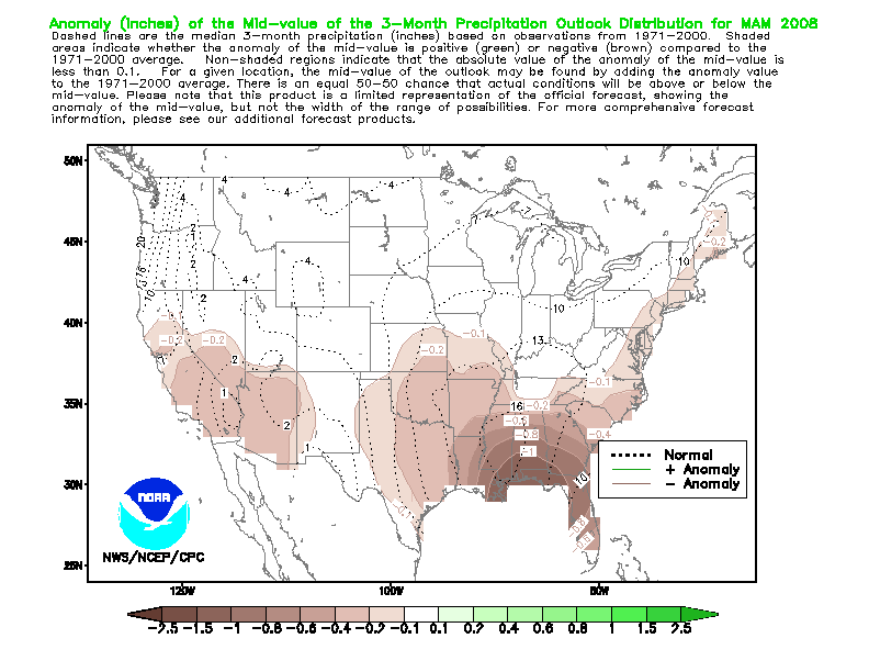 Probability of Exceedance Precipitation Outlook