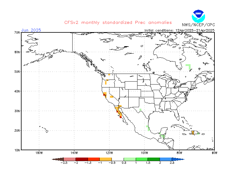 CFSv2 Seasonal Climate Forecasts