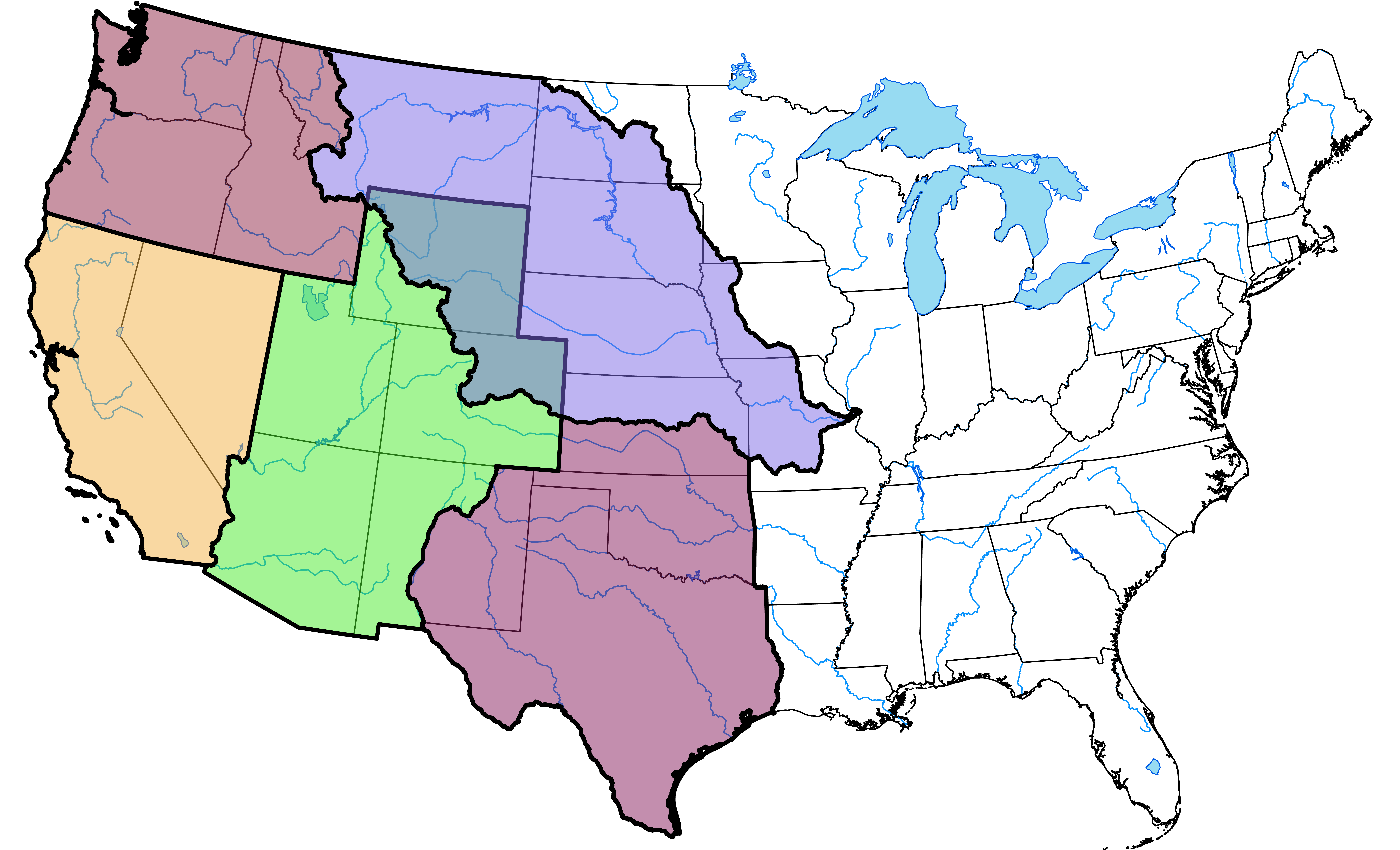 Reservoir Stats Map