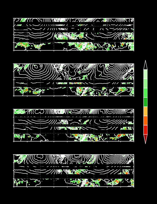 12-Hourly Heights and Infrared Temperatures at Sea Level