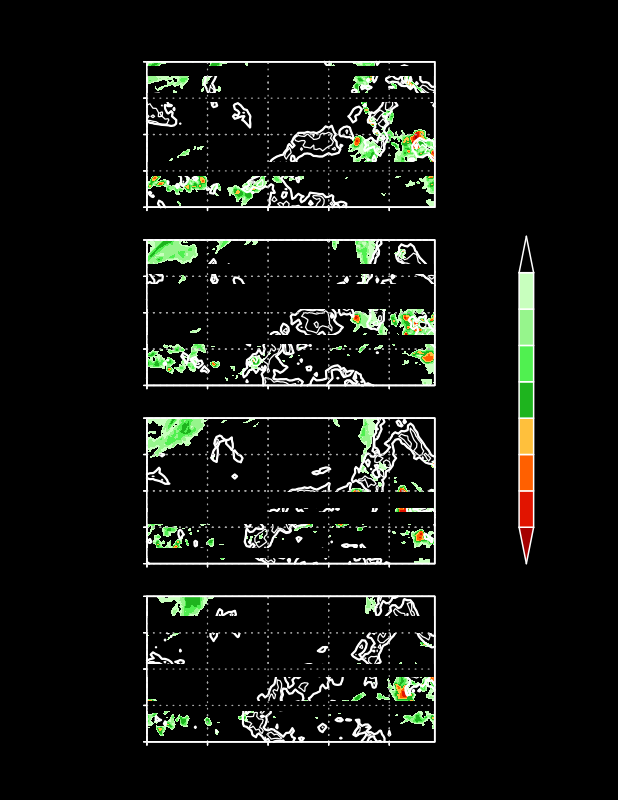 6-Hour Vertical Wind Shear and Infrared Temperatures