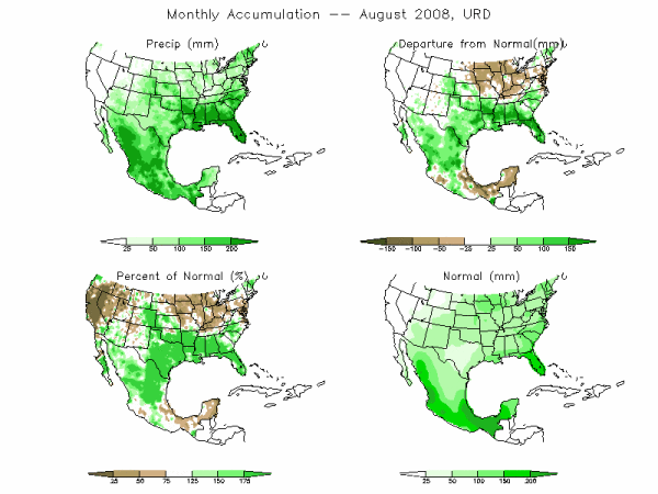 URD - Daily Precipitation (mm)