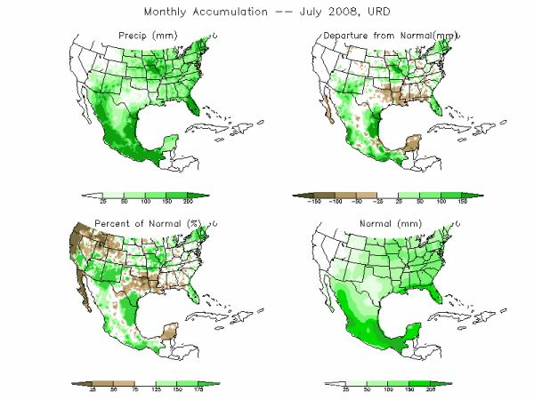 URD - Daily Precipitation (mm)