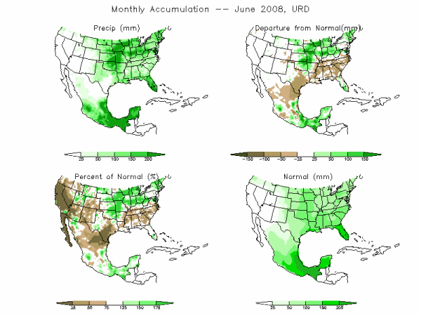 URD - Daily Precipitation (mm)