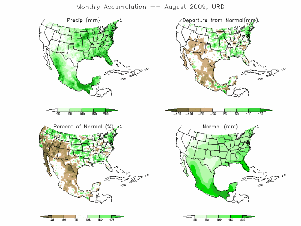 URD - Daily Precipitation (mm)