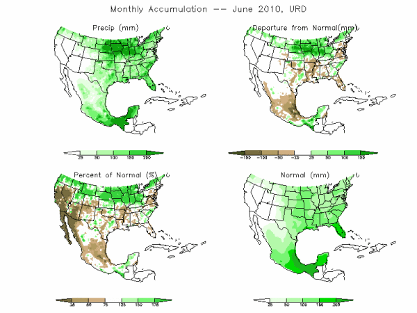 URD - Daily Precipitation (mm)